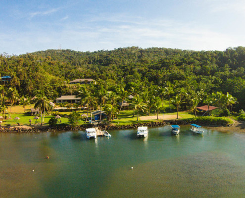 Fiji Resort Waidroka Drone View