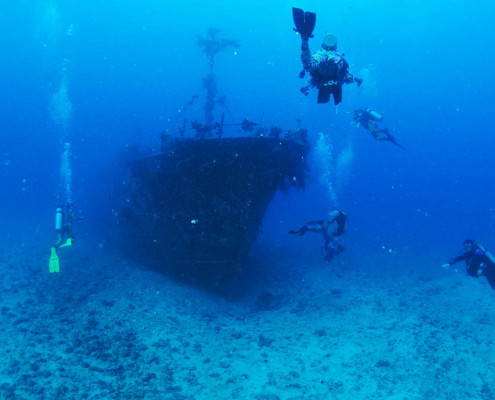 Fiji Beqa Lagoon The Tasu Wreck Dive