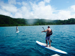 Fiji Resort Activities Stand Up Paddle Boarding