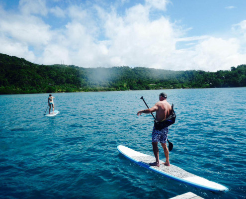 Fiji Resort Activities Stand Up Paddle Boarding