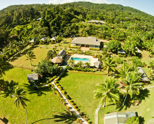 Resort Fiji Waidroka Drone View