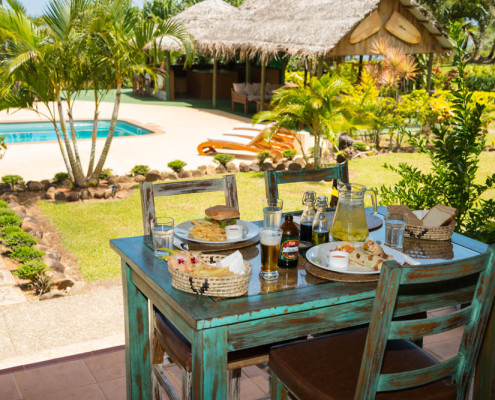 Fiji Resort Lunch on the Terrace
