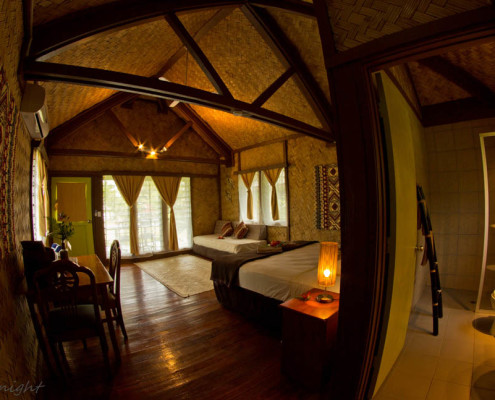 Resort Fiji Accommodation Bure Ocean Interior