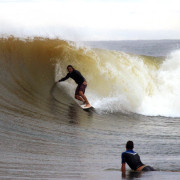 Surfing In Fiji Black Rock