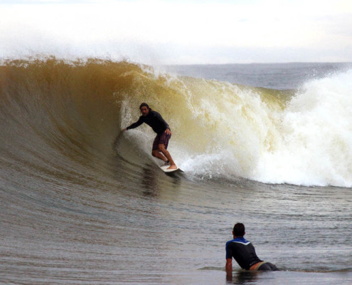 Surfing In Fiji Black Rock