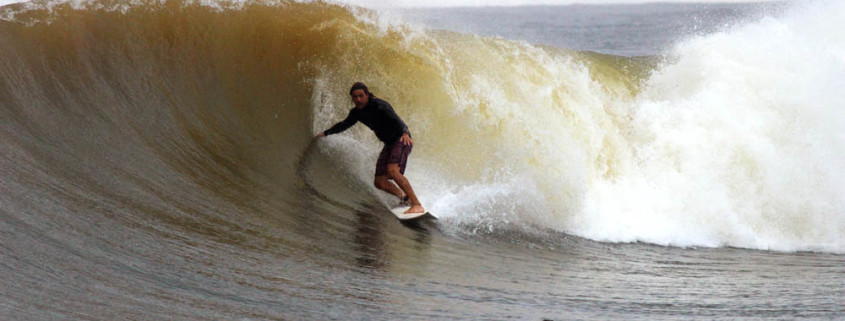 Surfing In Fiji Black Rock