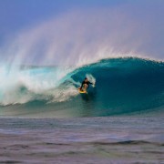 Surfing in Fiji Frigates Left Pure