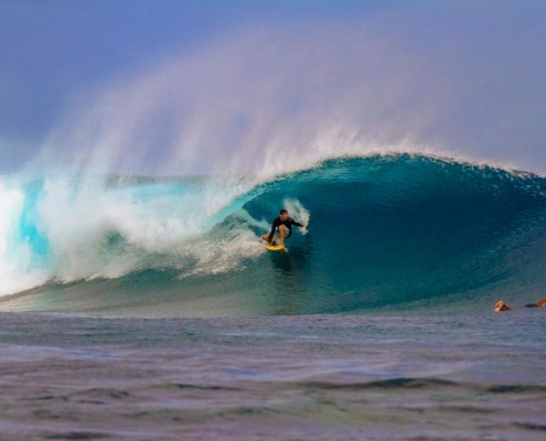 Surfing in Fiji Frigates Left Pure