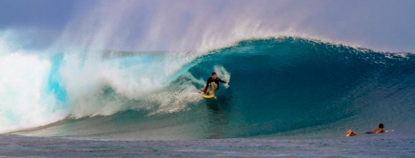 Surfing in Fiji Frigates Left Pure